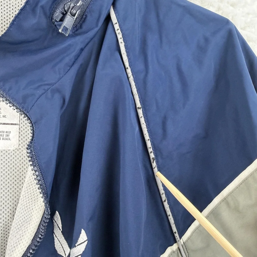 American Power Source Jacket Mens Large Long Blue US‎ Air Force PTU Windbreaker